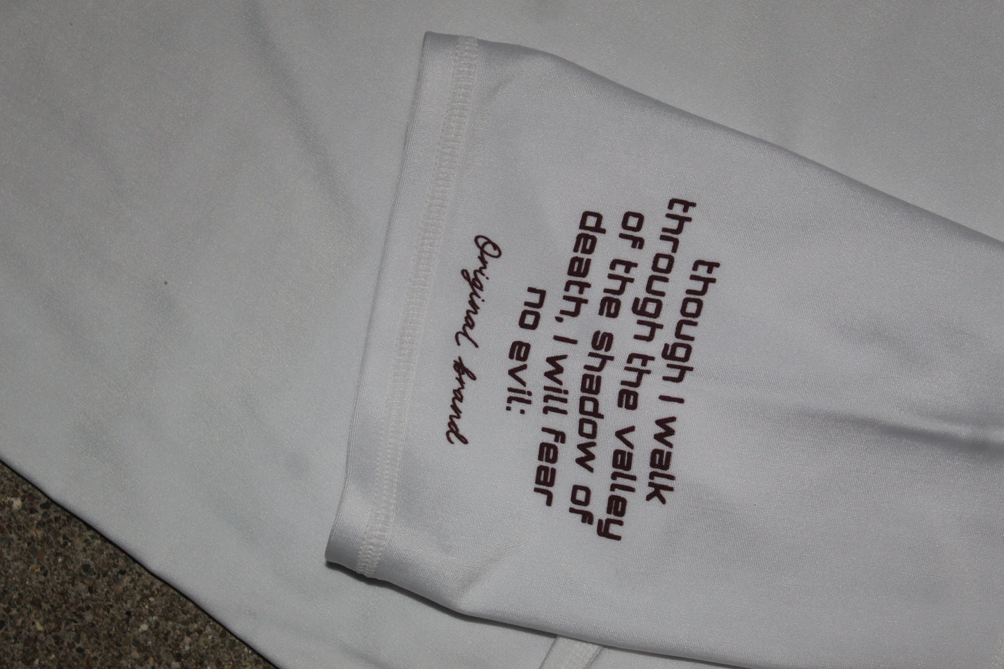 Psalms 23:4 “Compression shirts”